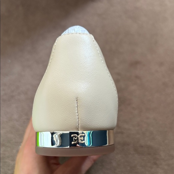 Sam Edelman Elegant Cream and Black Women's cap toe Maryjane Shoes - Picture 10 of 12